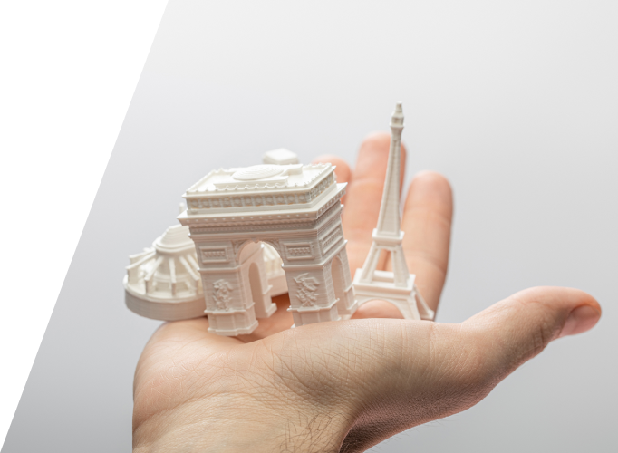3D-gedruckte Teile