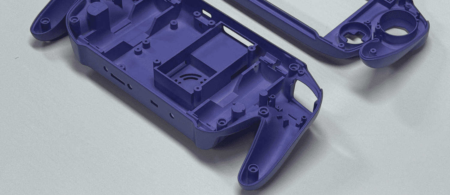 3D-gedrucktes Gamepad, lackiert