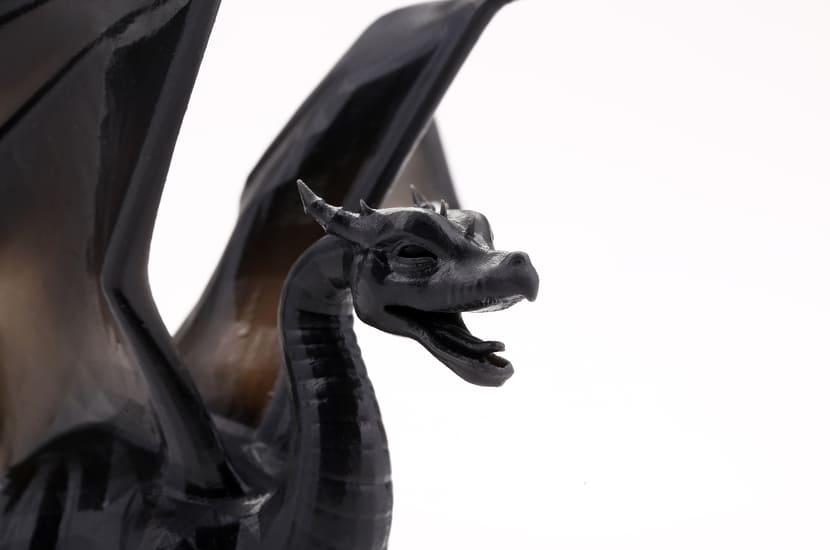 Hochwertiger 3D-Druck mit Harz, schwarz_1