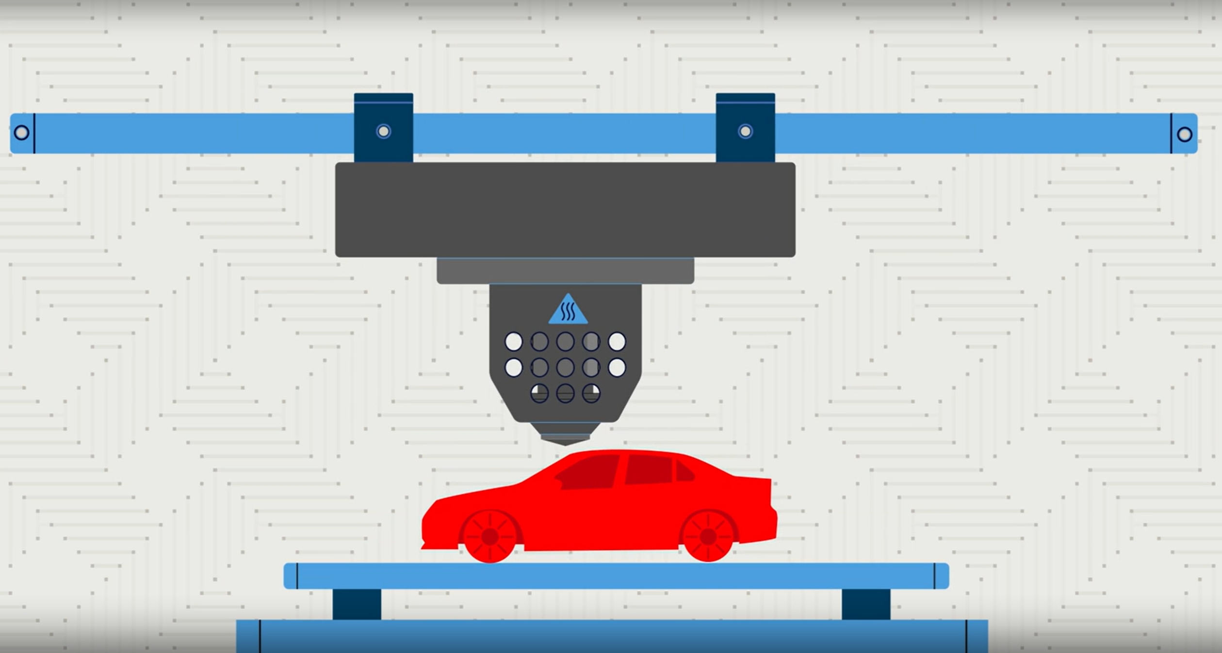 FDM-3D-Druck – mit freundlicher Genehmigung von Stratasys FDM 3D Printing-Credit from Stratasys