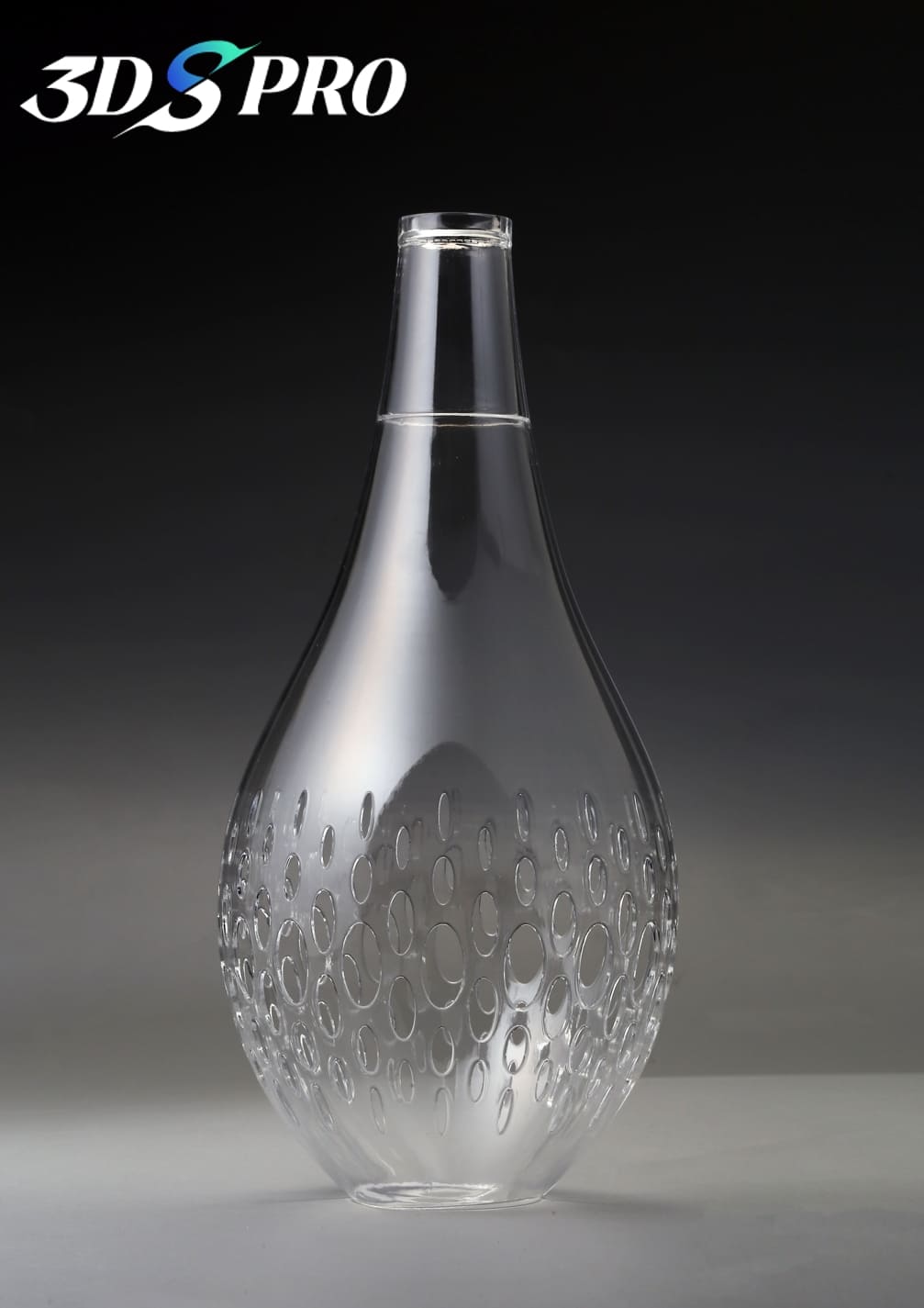 3DSPRO SLA-gedruckte Vase 3DSPRO SLA Printed Vase