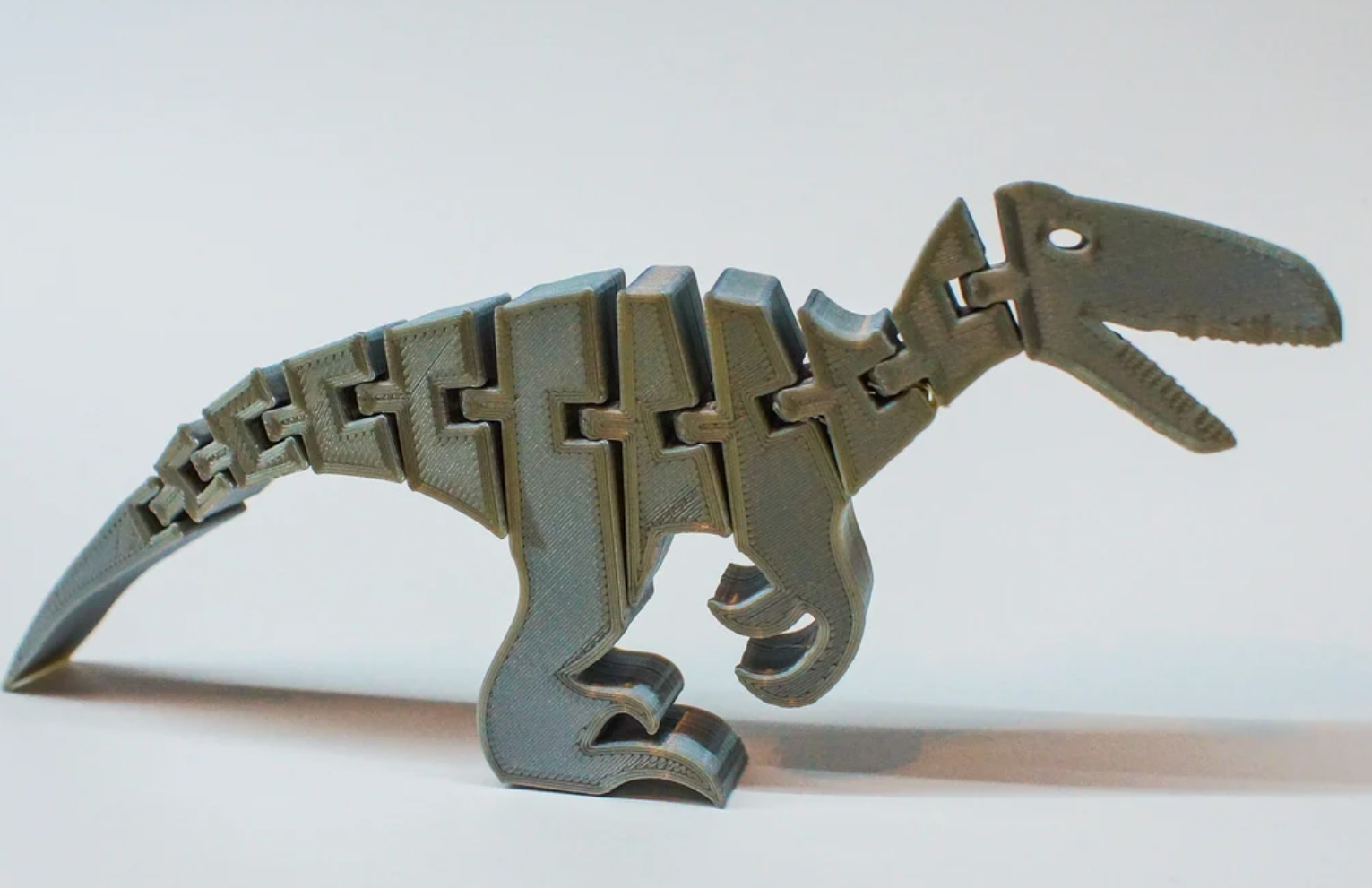 3D-printed Articulated Dinosaur-Credit from Benchy4Life
