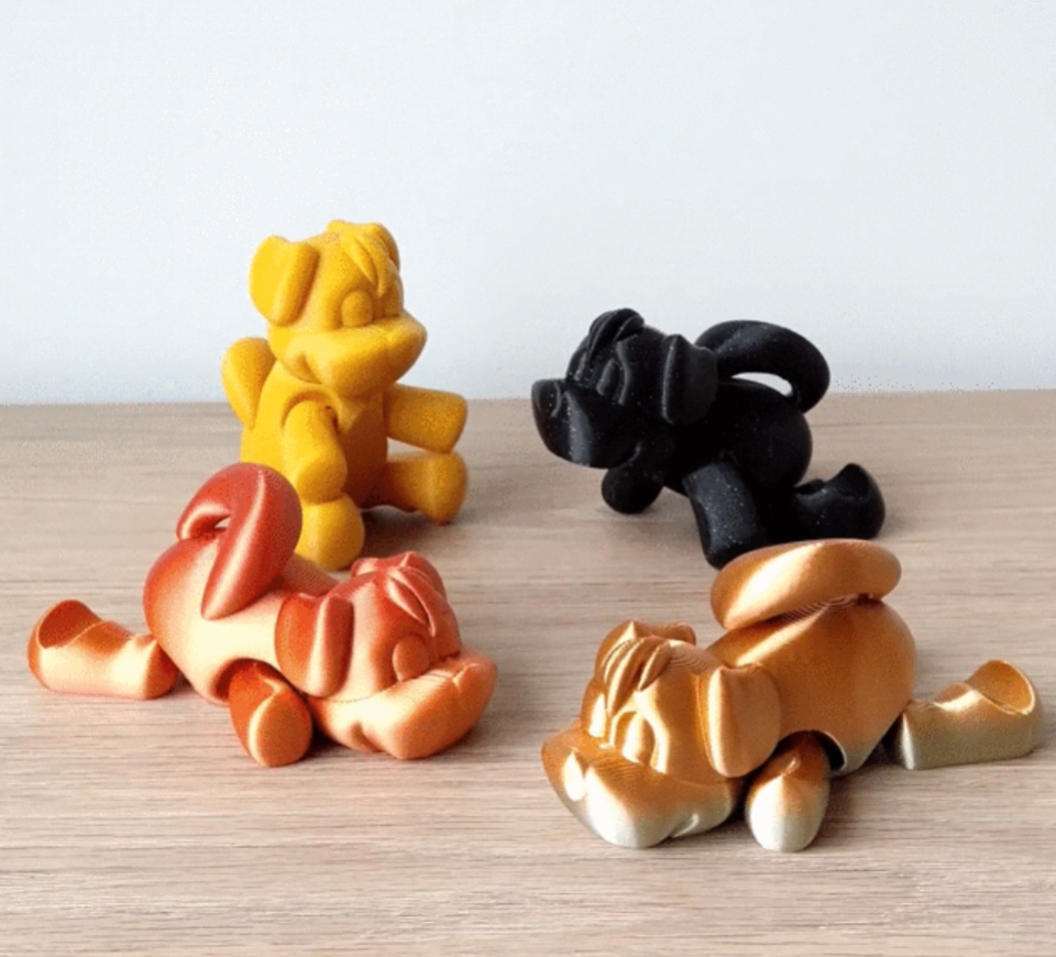 Print in Place Flexi Puppy Print in Place Flexi Puppy