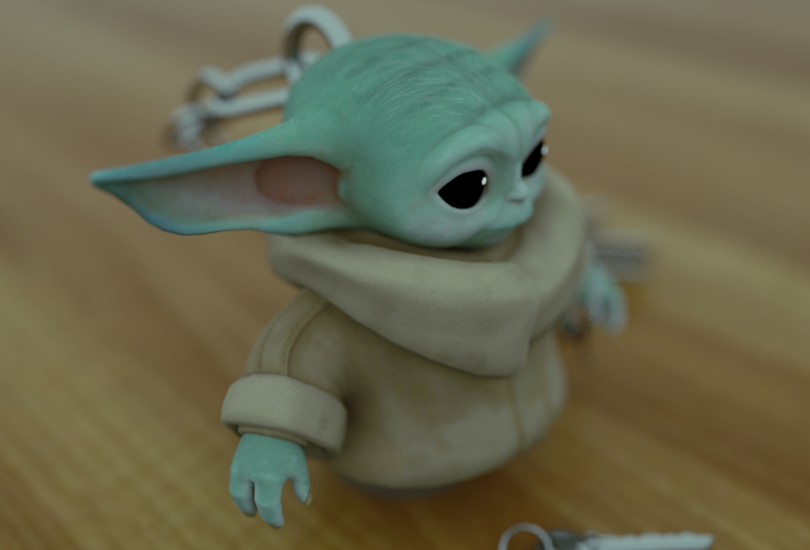 3D-gedruckte Star Wars-Figuren – Yoda 3D Printed Star Wars Figures-Yoda