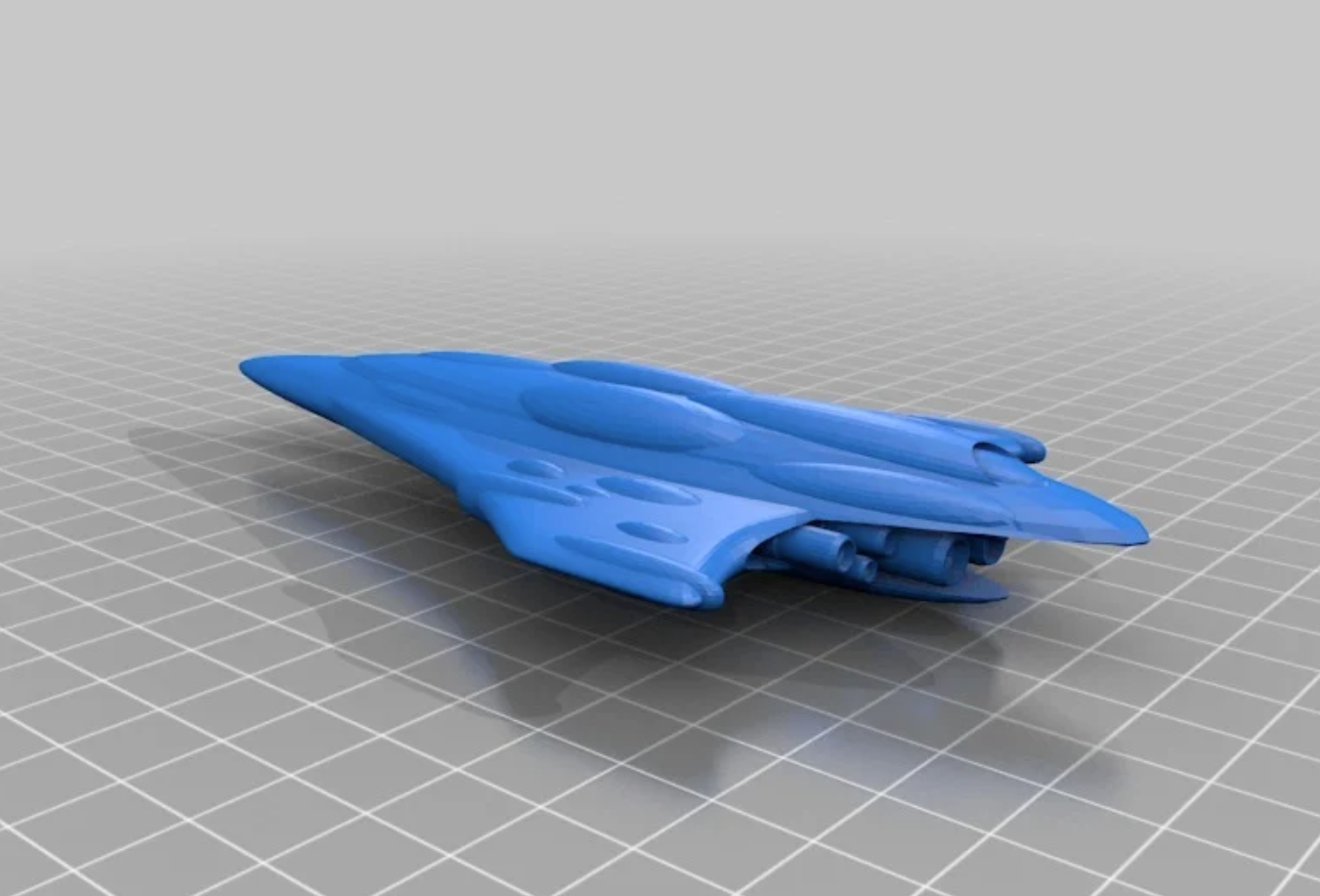 3D-gedruckte Star Wars-Schiffe – Der Sternenkreuzer MC80 Liberty 3D Printed Star Wars Ships-The MC80 Liberty type Star Cruiser