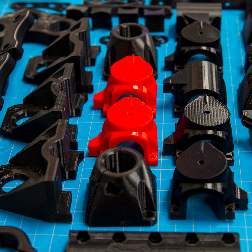 MatterHackers 3D-gedruckte PETG-Teile MatterHackers 3D-printed PETG Parts