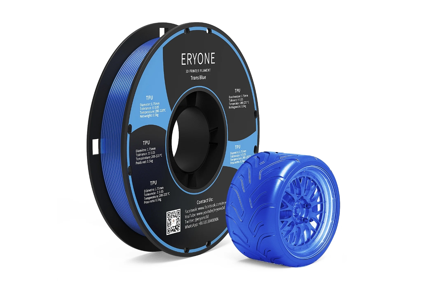 ERYONE TPU-Filamente ERYONE TPU Fliaments