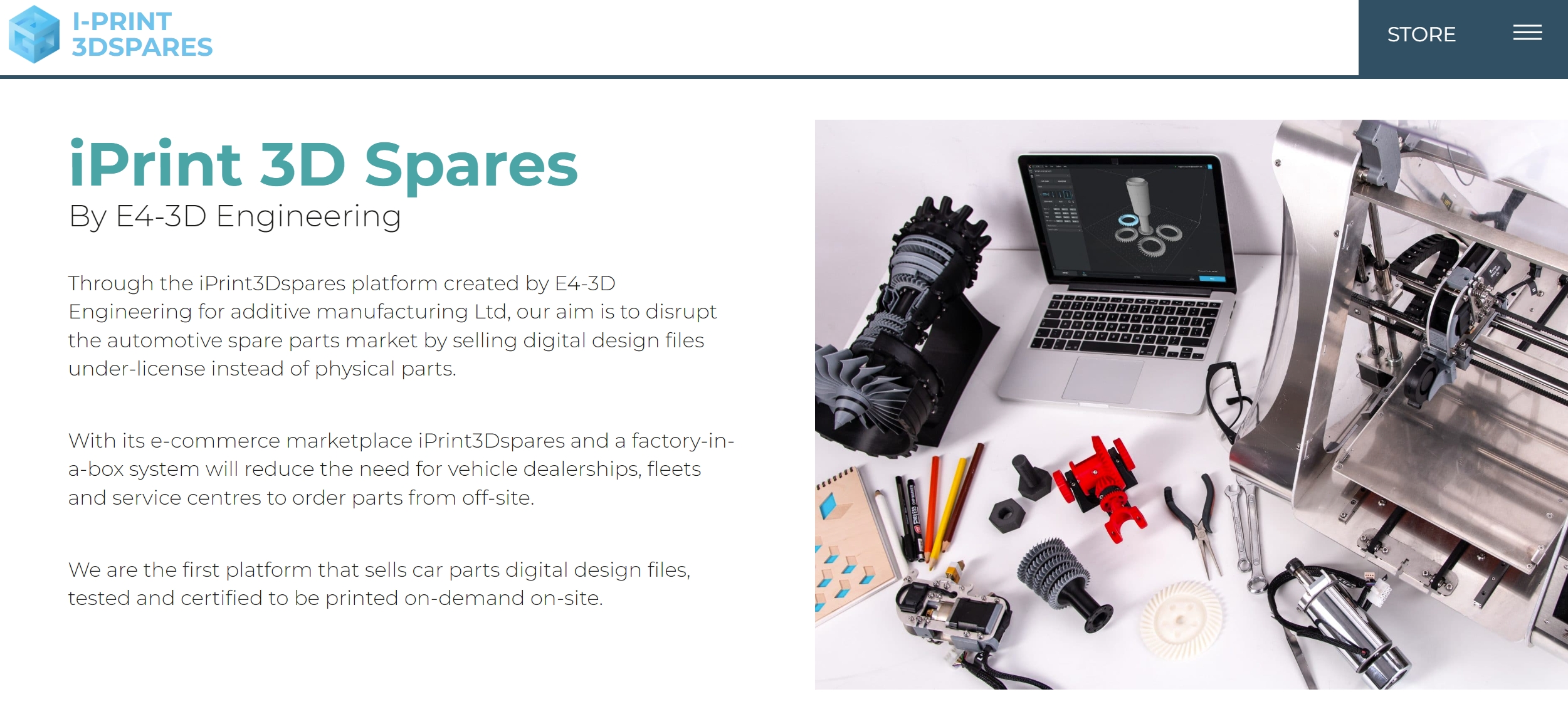 iPrinte3DSpares 3D-gedruckte Autoteile iPrinte3DSpares 3D Printed Car Parts