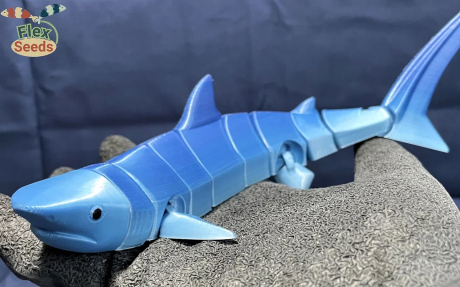 Print-in-Place Flexi Shark Print-in-Place Flexi Shark