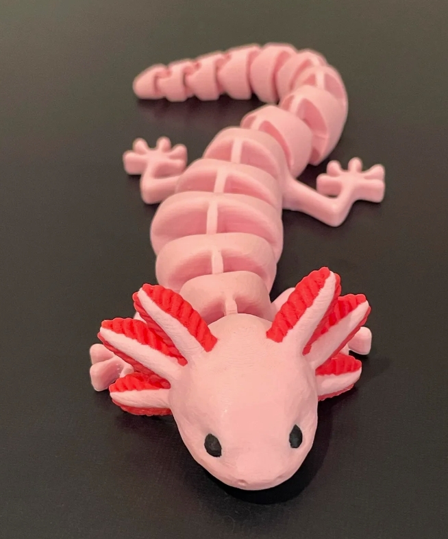Gelenkiger Axolotl Articulated Axolotl