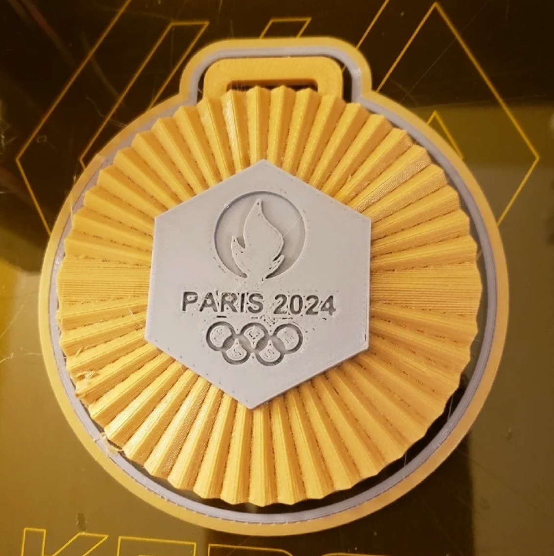 3D-Modell der Medaillen der Olympischen Sommerspiele 2024 in Paris Paris Summer Olympic 2024 Medals 3D Model