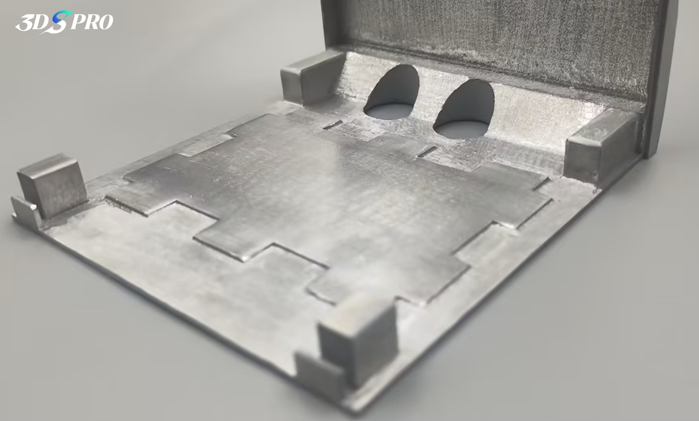 3DSPRO SLM 3D-gedrucktes Flugzeugteil 3d printed metal part for rocket_3dspro slm 3d printing