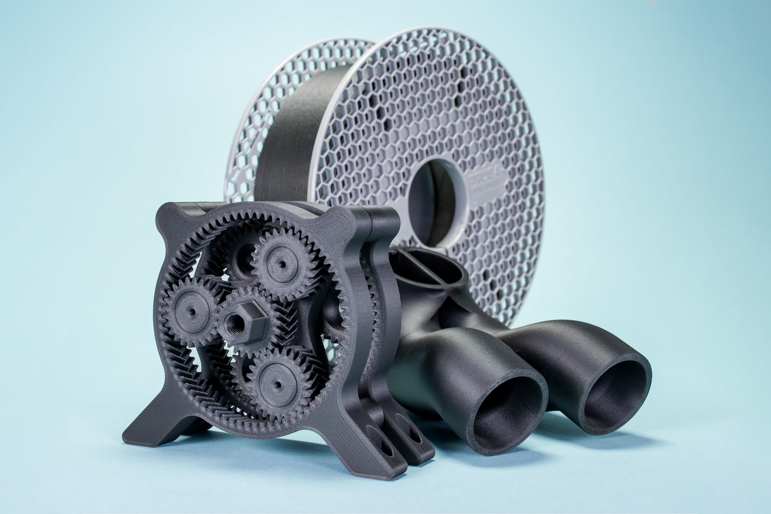 Prusament PA11 (Nylon) Carbonfaser Schwarz Prusament PA11 (Nylon) Carbon Fiber Black