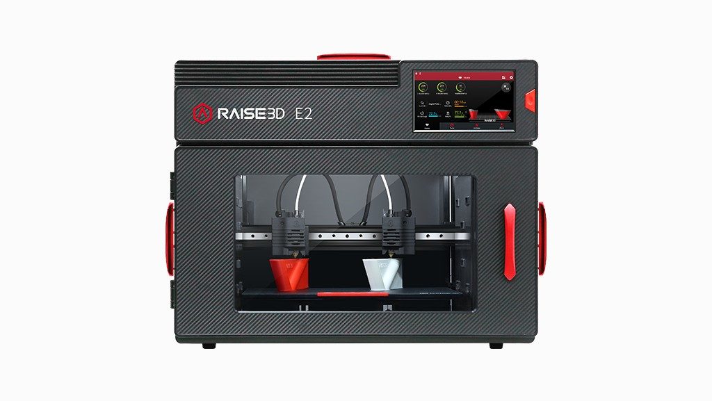 3D-Drucker aus Kohlefaser: Raise3D E2 Carbon Fiber 3D Printer: Raise3D E2