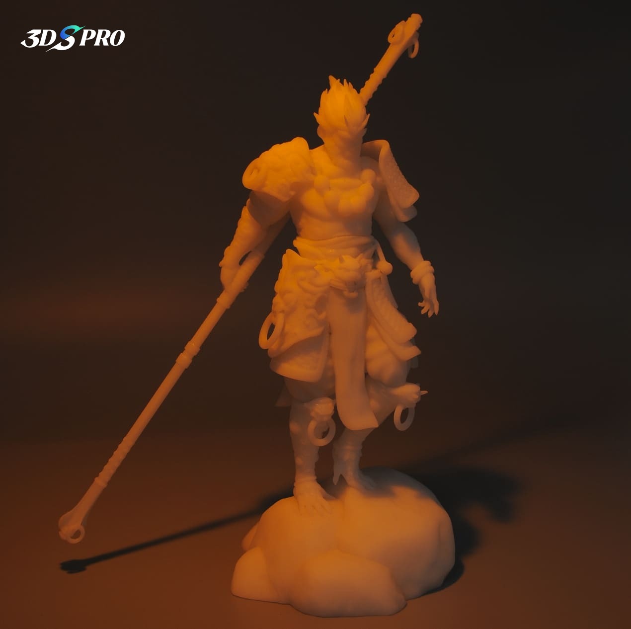3D-gedruckter schwarzer Myth Wukong 3d printed black myth wukong