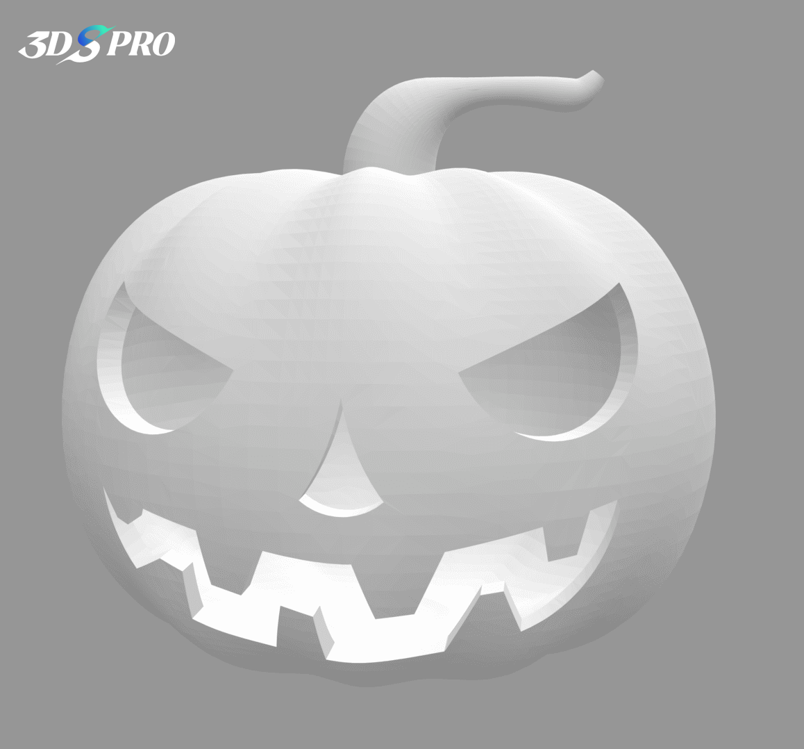 Halloween 3D-Modell_Jack-o’-Lantern halloween 3d model_jack-o’-lantern