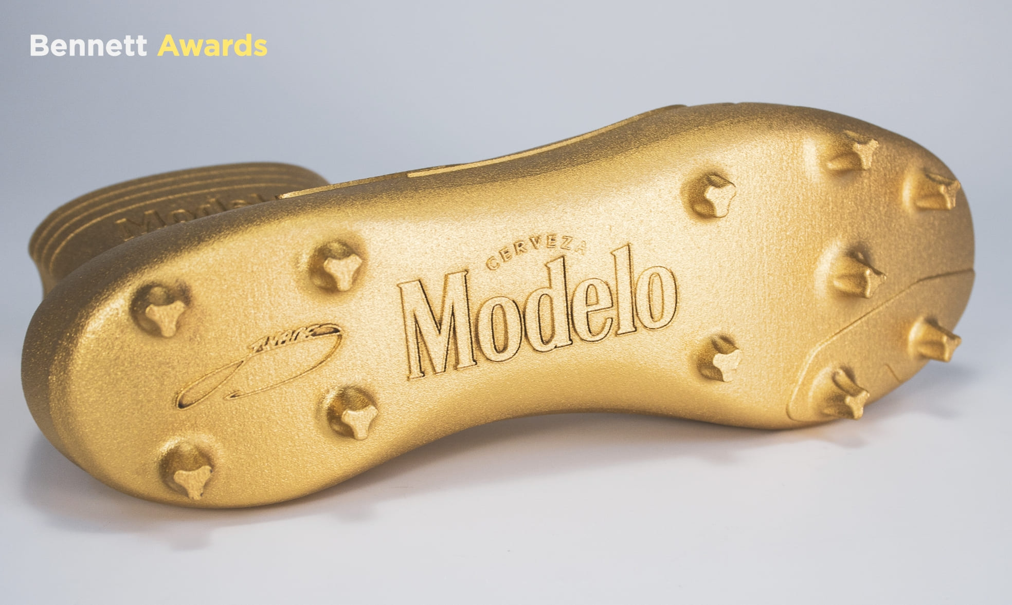 3D-gedrucktes Metall, 24 Karat vergoldet 3d printed metal_24k gold electroplated